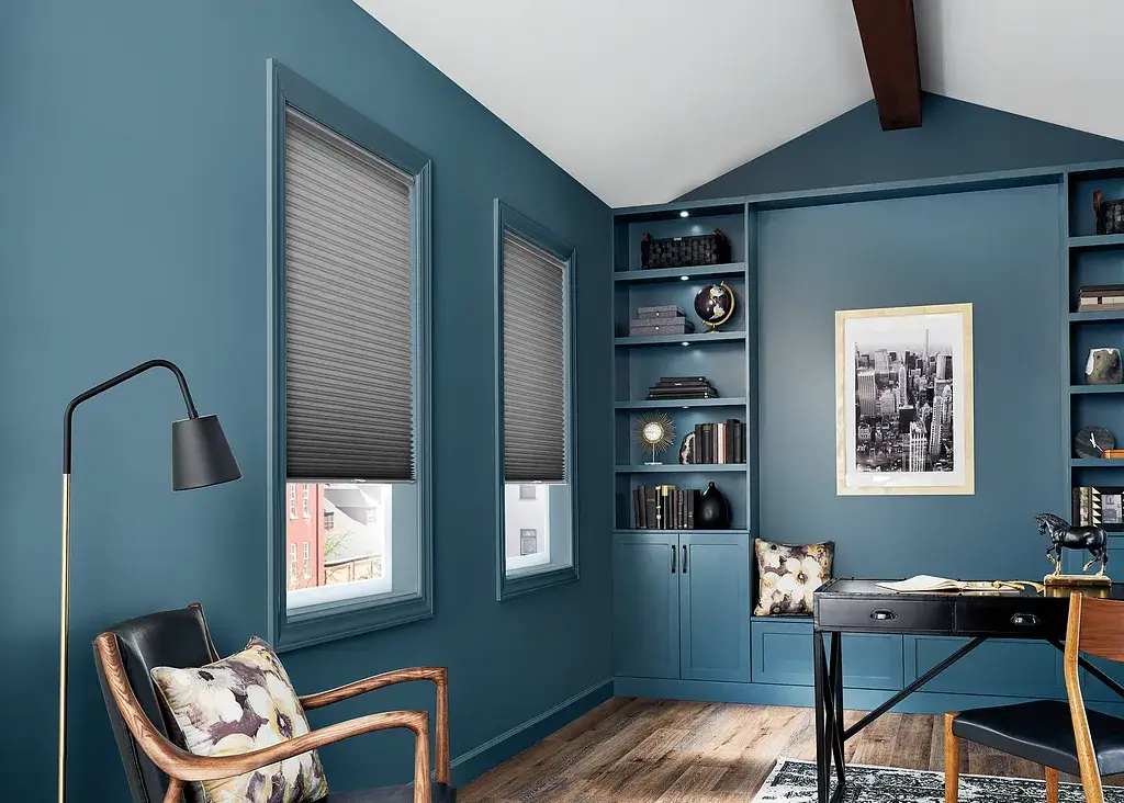 graber cellular shades in study